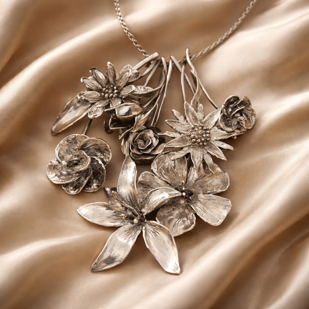 מחרוזת זר פרחים ענק