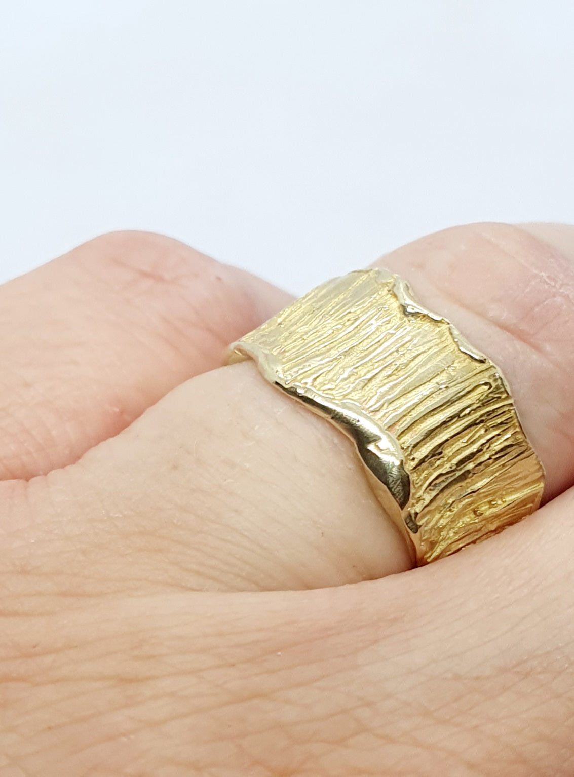 טבעת נישואין זהב - הדס