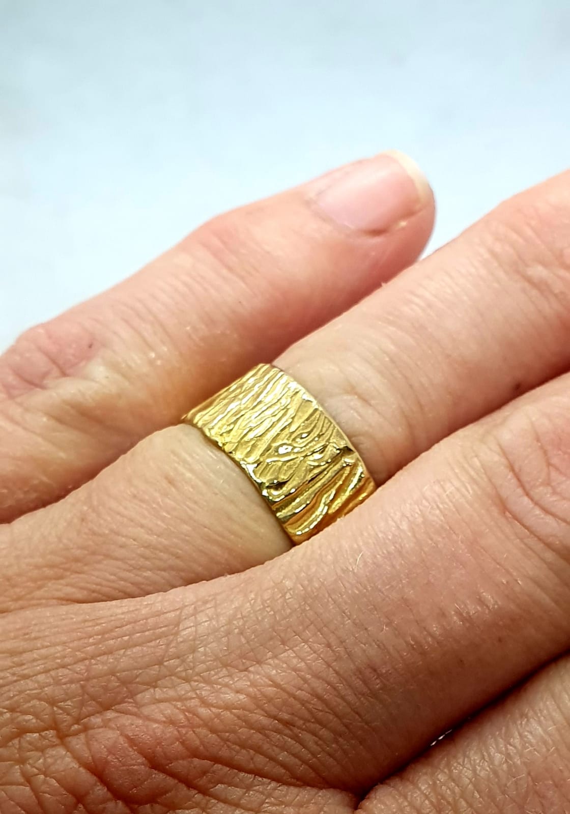 טבעת נישואין זהב 14 קארט - כנרת