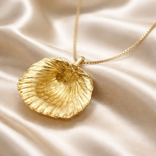 מחרוזת זהב צדף