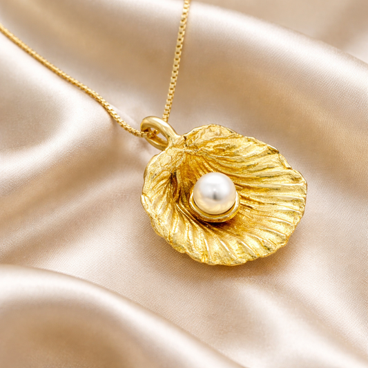 מחרוזת זהב צדף