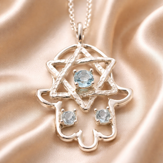 תליון חמסה עם מגן דוד