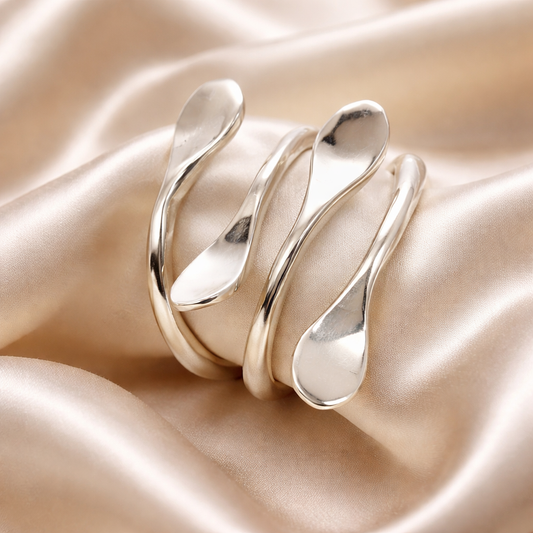 טבעת כסף פתוחה