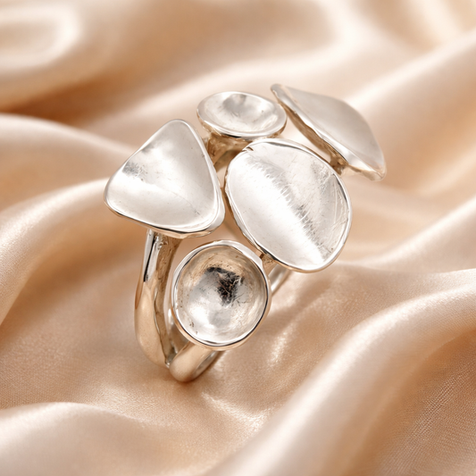 טבעת כסף צורות