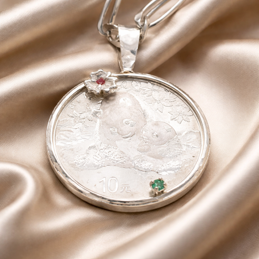 תליון כסף מטבע