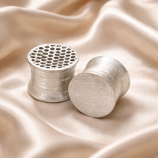 עגילי כסף להרחבה