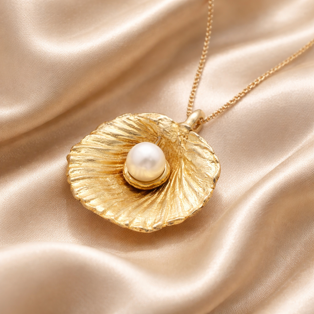 מחרוזת זהב צדף