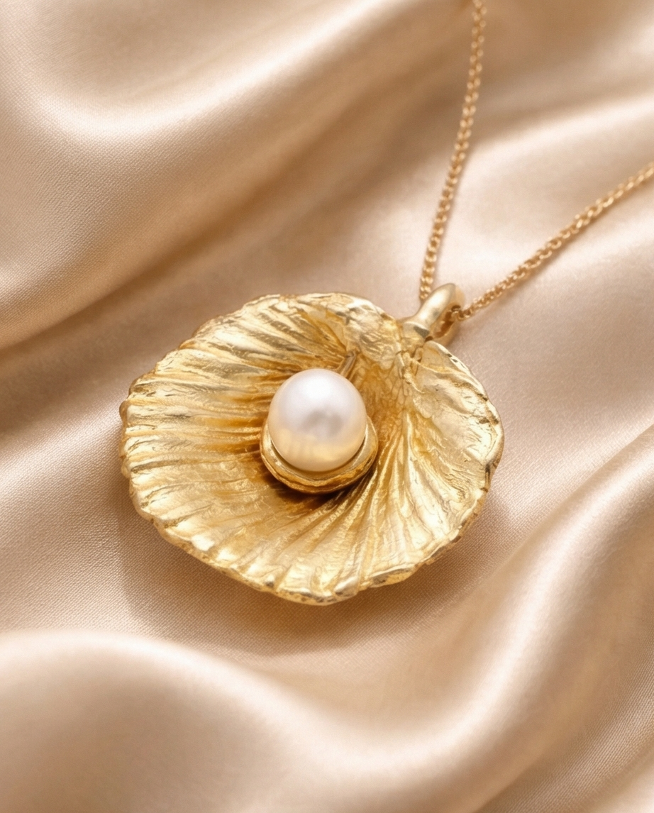 מחרוזת זהב צדף