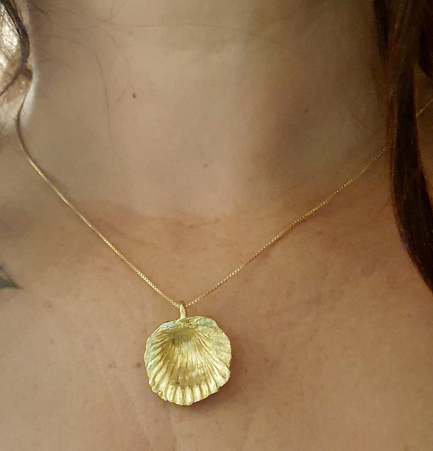 מחרוזת זהב צדף