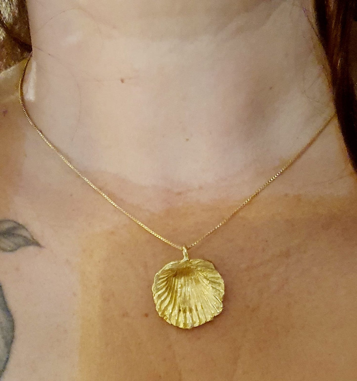 מחרוזת זהב צדף