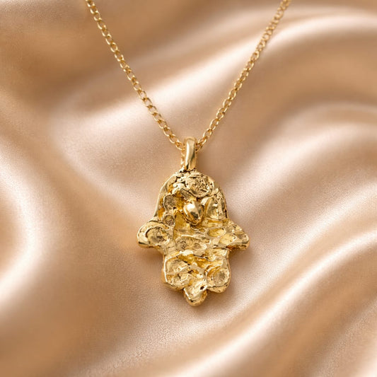 תליון חמסה זהב 14 קראט