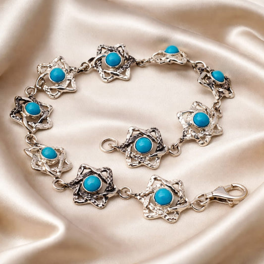 צמיד כסף מגן דוד